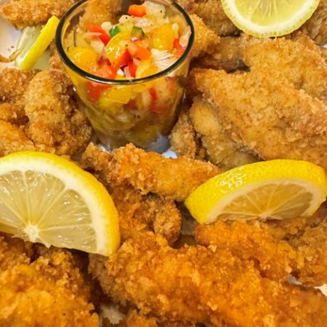 JkaS CHICKEN WITH MANGO SALSA